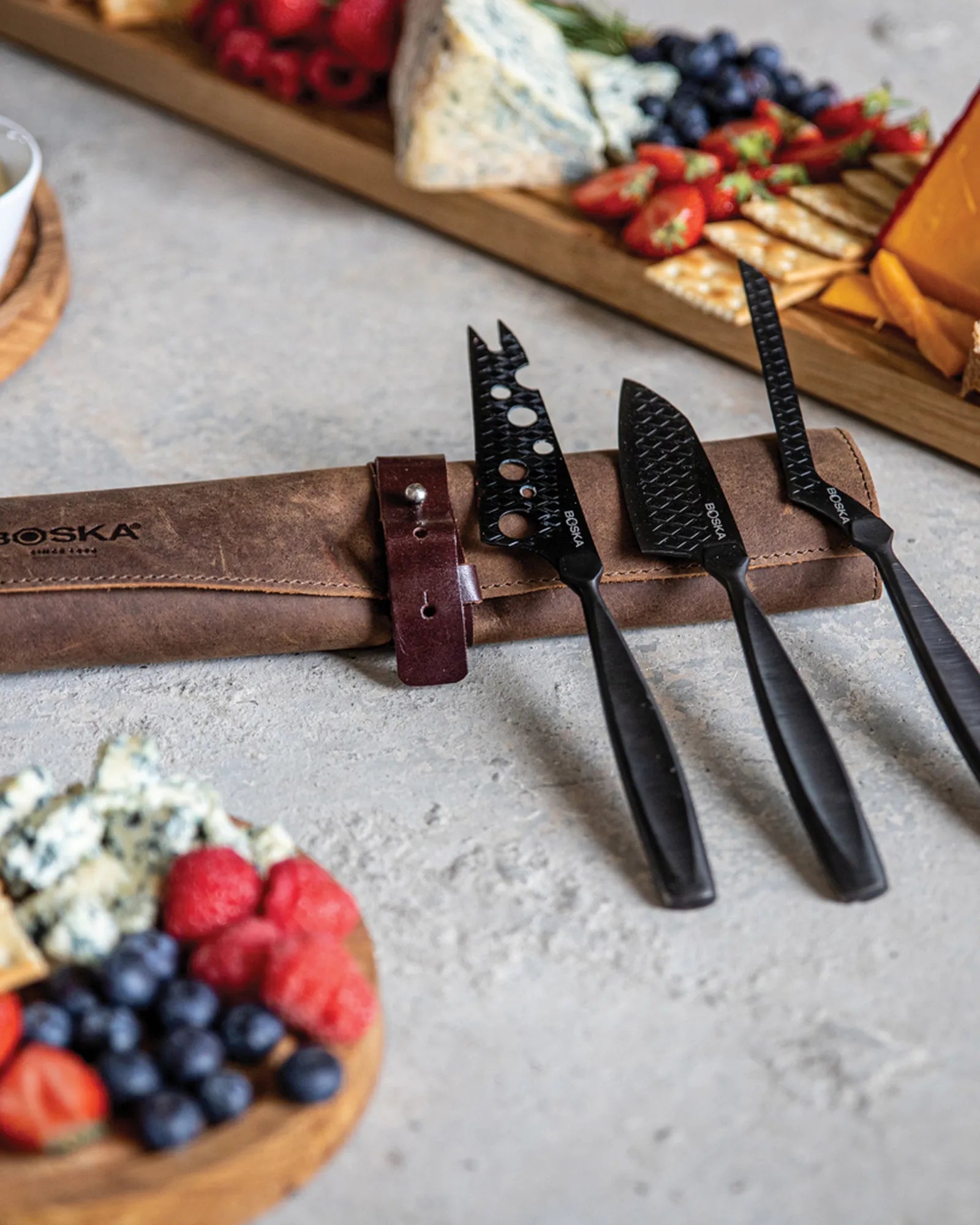 Custom stainless steel cheese knife set Boska Monaco+ - 8